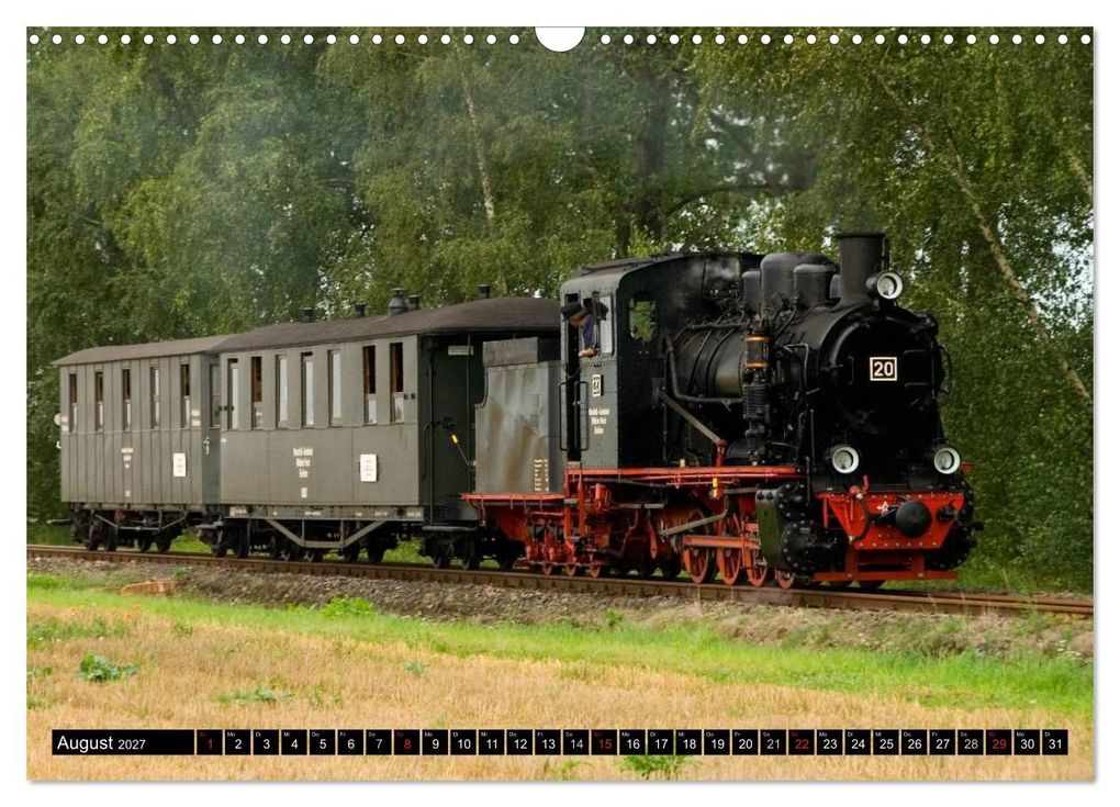 Weitere Ansicht: Schmalspurbahnen in Sachsen Anhalt (Wandkalender 2027 DIN A3 quer), CALVENDO Monatskalender | Steffen Gierok, Calvendo