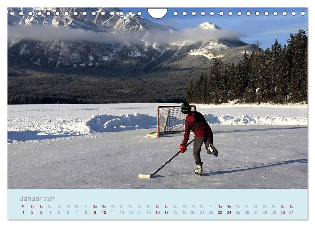 Weitere Ansicht: Eishockey! Schneller, härter, das Powergame! (Wandkalender 2027 DIN A4 quer), CALVENDO Monatskalender | Boris Robert, Calvendo
