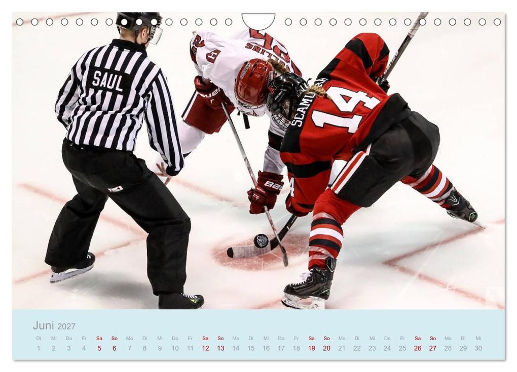 Weitere Ansicht: Eishockey! Schneller, härter, das Powergame! (Wandkalender 2027 DIN A4 quer), CALVENDO Monatskalender | Boris Robert, Calvendo