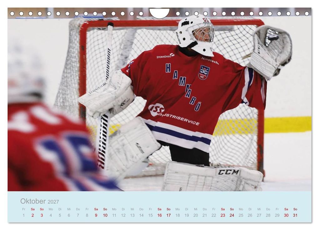 Weitere Ansicht: Eishockey! Schneller, härter, das Powergame! (Wandkalender 2027 DIN A4 quer), CALVENDO Monatskalender | Boris Robert, Calvendo