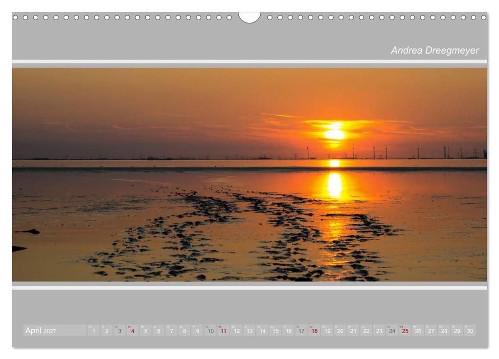 Weitere Ansicht: Krummhörn im Panorama-Format (Wandkalender 2027 DIN A3 quer), CALVENDO Monatskalender | Andrea Dreegmeyer, Calvendo
