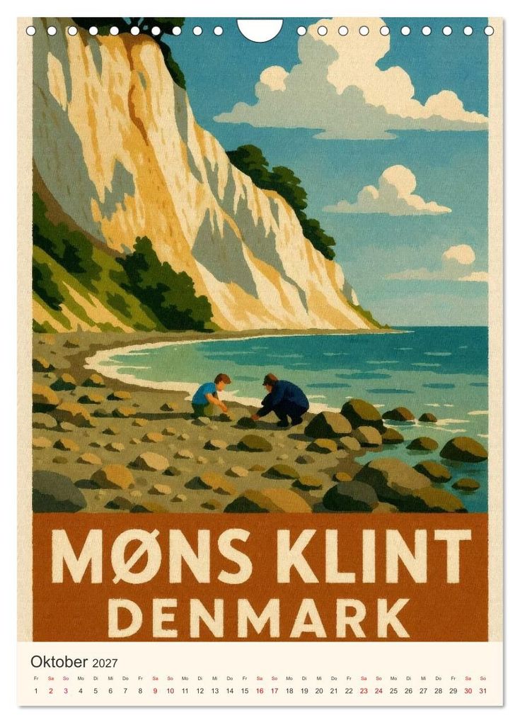 Weitere Ansicht: Hyggelige City-Poster Dänemark (Wandkalender 2027 DIN A4 hoch), CALVENDO Monatskalender | Sabine Wagner, Calvendo