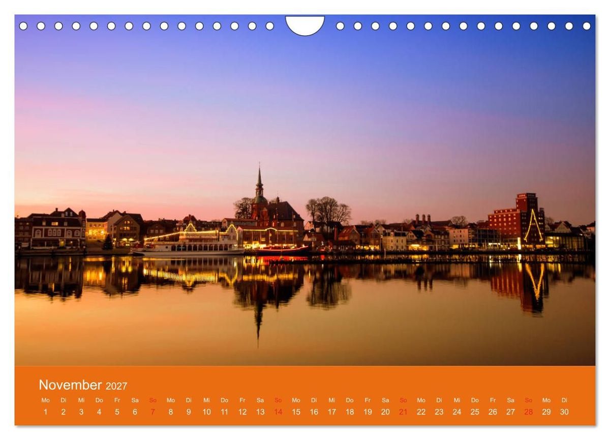 Weitere Ansicht: Kappeln und die Schleiregion (Wandkalender 2027 DIN A4 quer), CALVENDO Monatskalender | Ute Jackisch, Calvendo