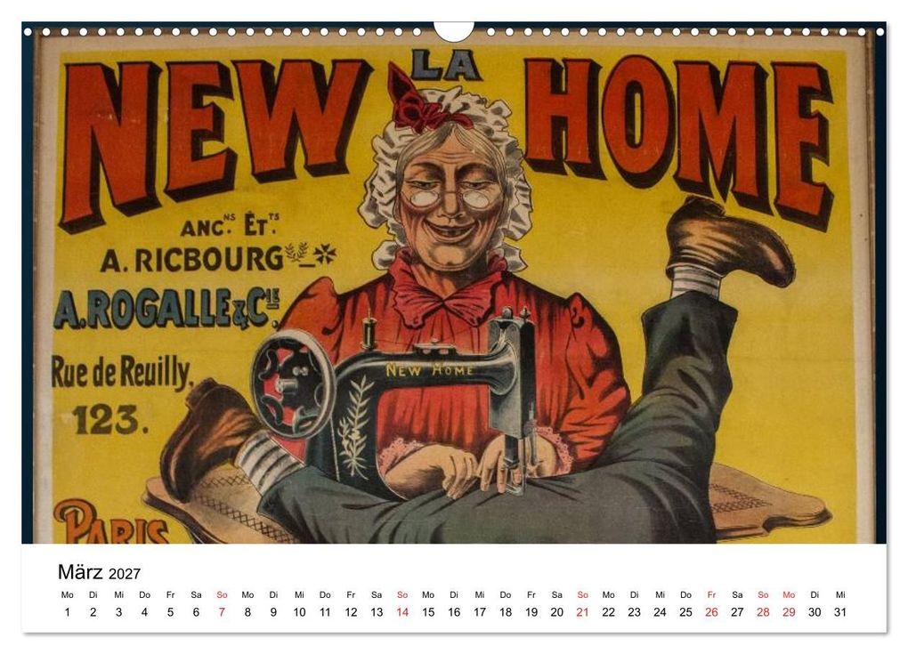Weitere Ansicht: Vintage-Poster aus Theater, Film und Werbung (Wandkalender 2027 DIN A3 quer), CALVENDO Monatskalender | Elisabeth Stanzer, Calvendo