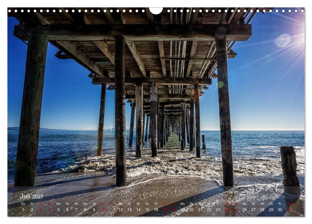 Weitere Ansicht: Traumstraße Kaliforniens - California Highway No.1 (Wandkalender 2027 DIN A3 quer), CALVENDO Monatskalender | Thomas Marufke, Calvendo
