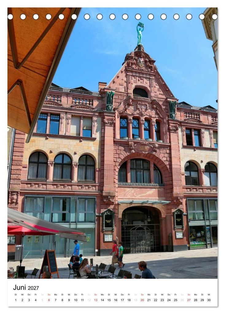 Weitere Ansicht: Wiesbaden Kalender 2027 Bilder vom Frankfurter Taxifahrer Petrus (Tischkalender 2027 DIN A5 hoch), CALVENDO Monatskalender | Petrus Bodenstaff, Calvendo