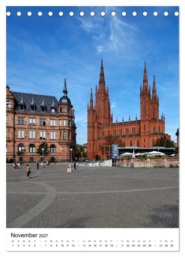 Weitere Ansicht: Wiesbaden Kalender 2027 Bilder vom Frankfurter Taxifahrer Petrus (Tischkalender 2027 DIN A5 hoch), CALVENDO Monatskalender | Petrus Bodenstaff, Calvendo