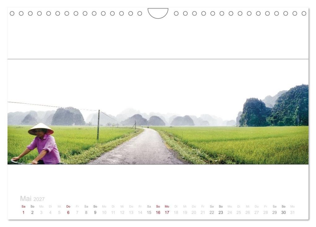 Weitere Ansicht: Vietnam Panorama (Wandkalender 2027 DIN A4 quer), CALVENDO Monatskalender | studio visuell photography, Calvendo