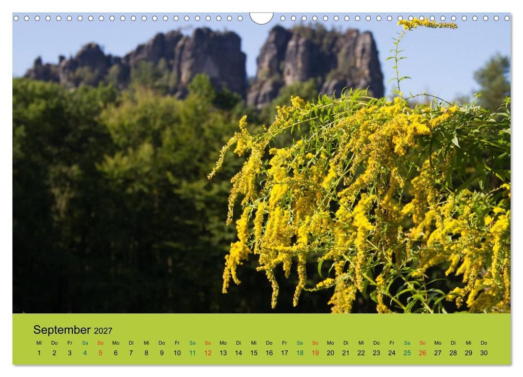 Weitere Ansicht: Im Elbsandstein - Sächsisch-böhmische Schweiz (Wandkalender 2027 DIN A3 quer), CALVENDO Monatskalender | Holger Felix, Calvendo