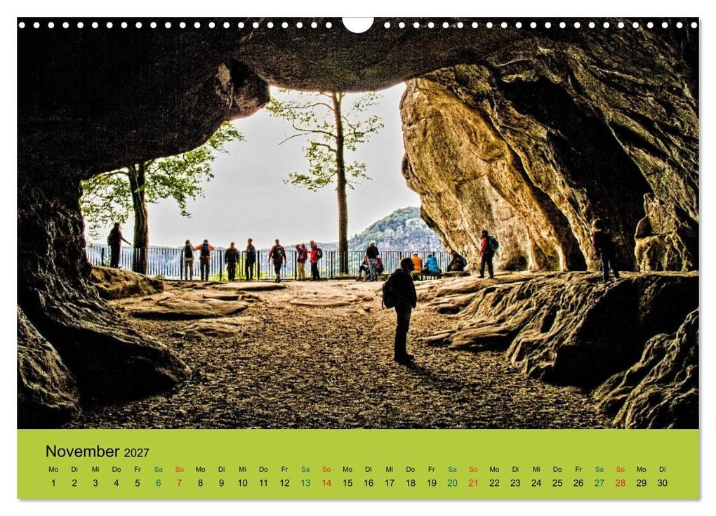 Weitere Ansicht: Im Elbsandstein - Sächsisch-böhmische Schweiz (Wandkalender 2027 DIN A3 quer), CALVENDO Monatskalender | Holger Felix, Calvendo