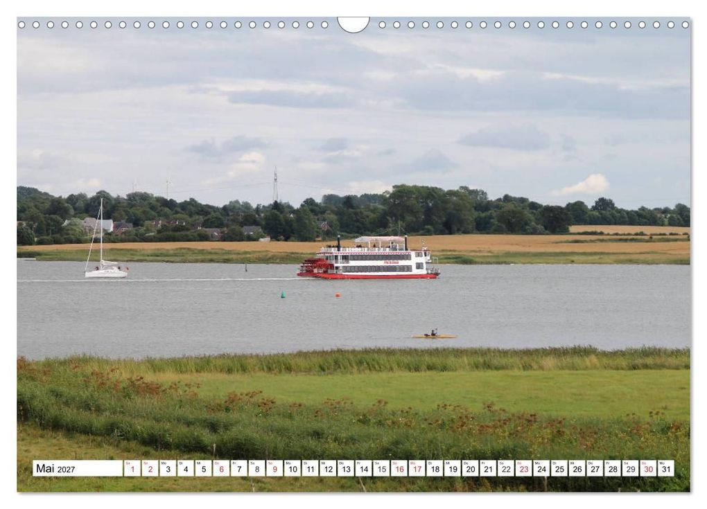Weitere Ansicht: Orte an der Schlei (Wandkalender 2027 DIN A3 quer), CALVENDO Monatskalender | Jörg Sabel, Calvendo