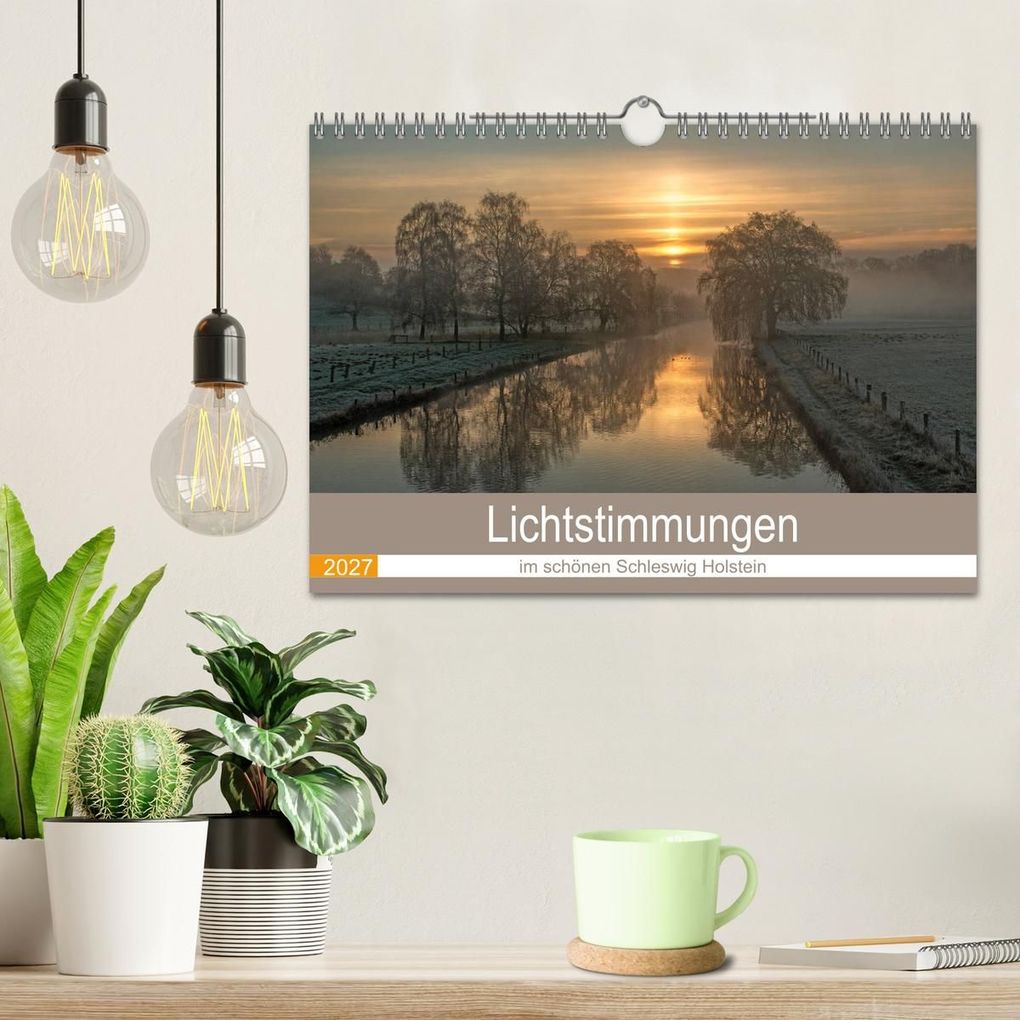 Weitere Ansicht: Lichtstimmungen im schönen Schleswig Holstein (Wandkalender 2027 DIN A4 quer), CALVENDO Monatskalender | Andrea Potratz, Calvendo