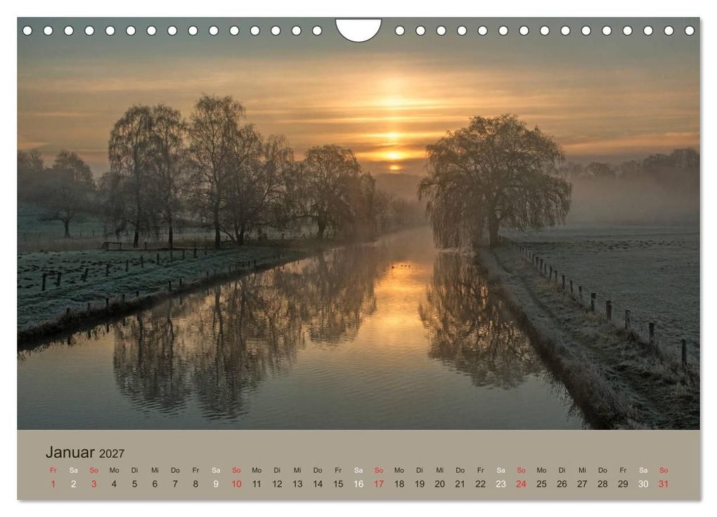 Weitere Ansicht: Lichtstimmungen im schönen Schleswig Holstein (Wandkalender 2027 DIN A4 quer), CALVENDO Monatskalender | Andrea Potratz, Calvendo
