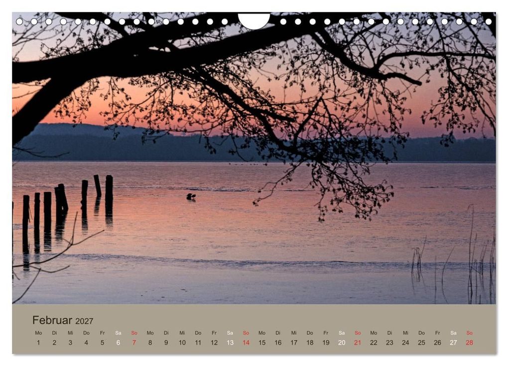 Weitere Ansicht: Lichtstimmungen im schönen Schleswig Holstein (Wandkalender 2027 DIN A4 quer), CALVENDO Monatskalender | Andrea Potratz, Calvendo