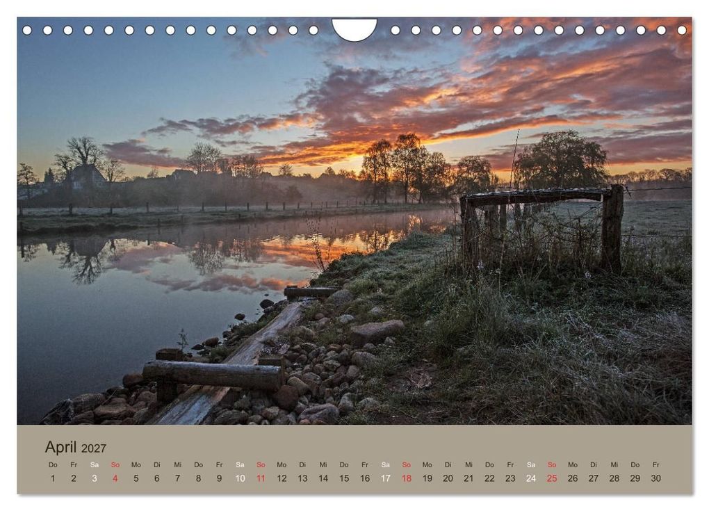 Weitere Ansicht: Lichtstimmungen im schönen Schleswig Holstein (Wandkalender 2027 DIN A4 quer), CALVENDO Monatskalender | Andrea Potratz, Calvendo