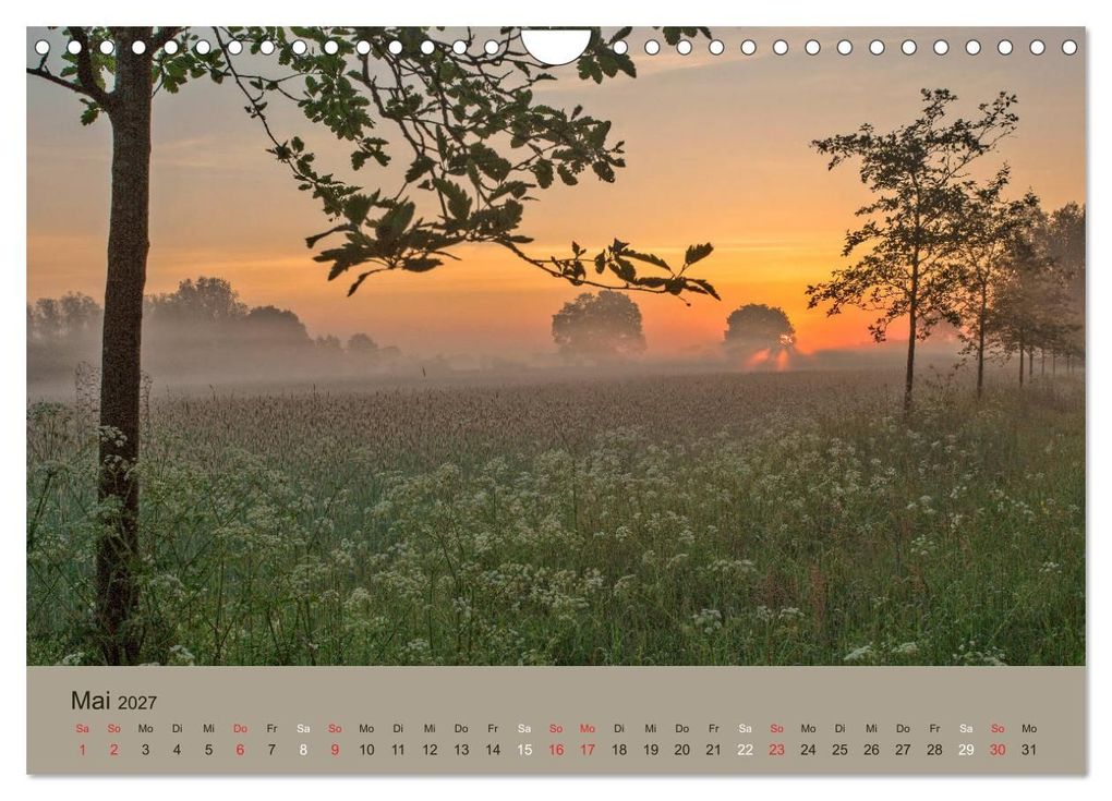 Weitere Ansicht: Lichtstimmungen im schönen Schleswig Holstein (Wandkalender 2027 DIN A4 quer), CALVENDO Monatskalender | Andrea Potratz, Calvendo