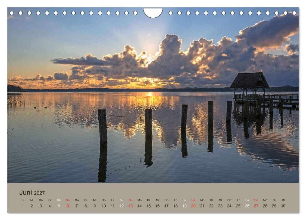 Weitere Ansicht: Lichtstimmungen im schönen Schleswig Holstein (Wandkalender 2027 DIN A4 quer), CALVENDO Monatskalender | Andrea Potratz, Calvendo