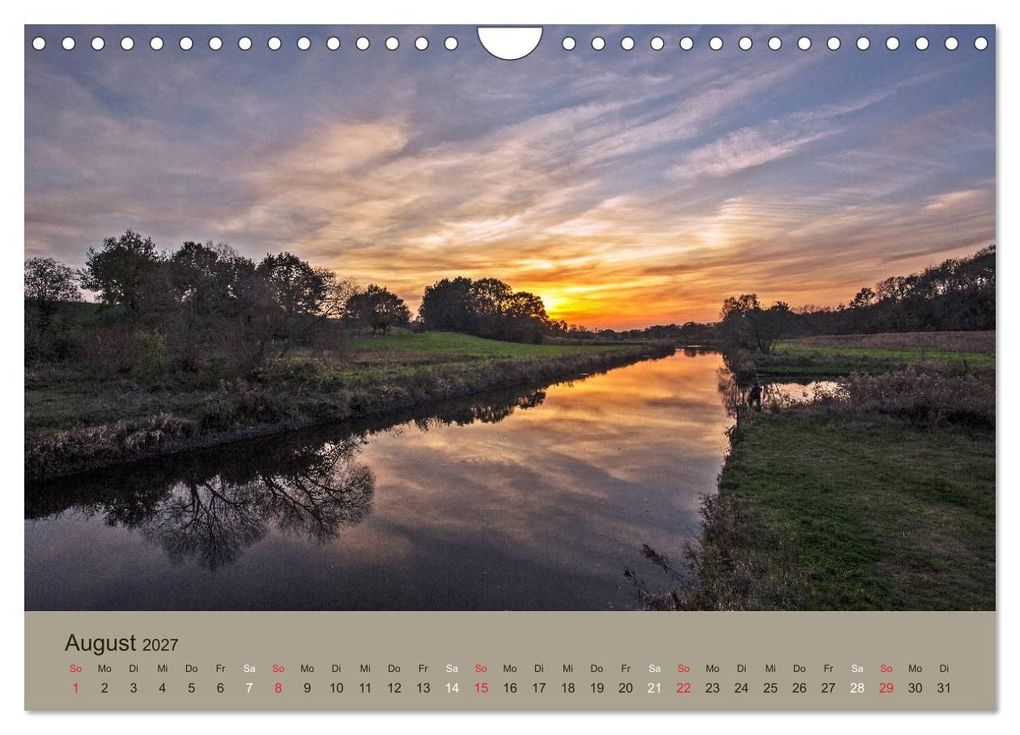 Weitere Ansicht: Lichtstimmungen im schönen Schleswig Holstein (Wandkalender 2027 DIN A4 quer), CALVENDO Monatskalender | Andrea Potratz, Calvendo