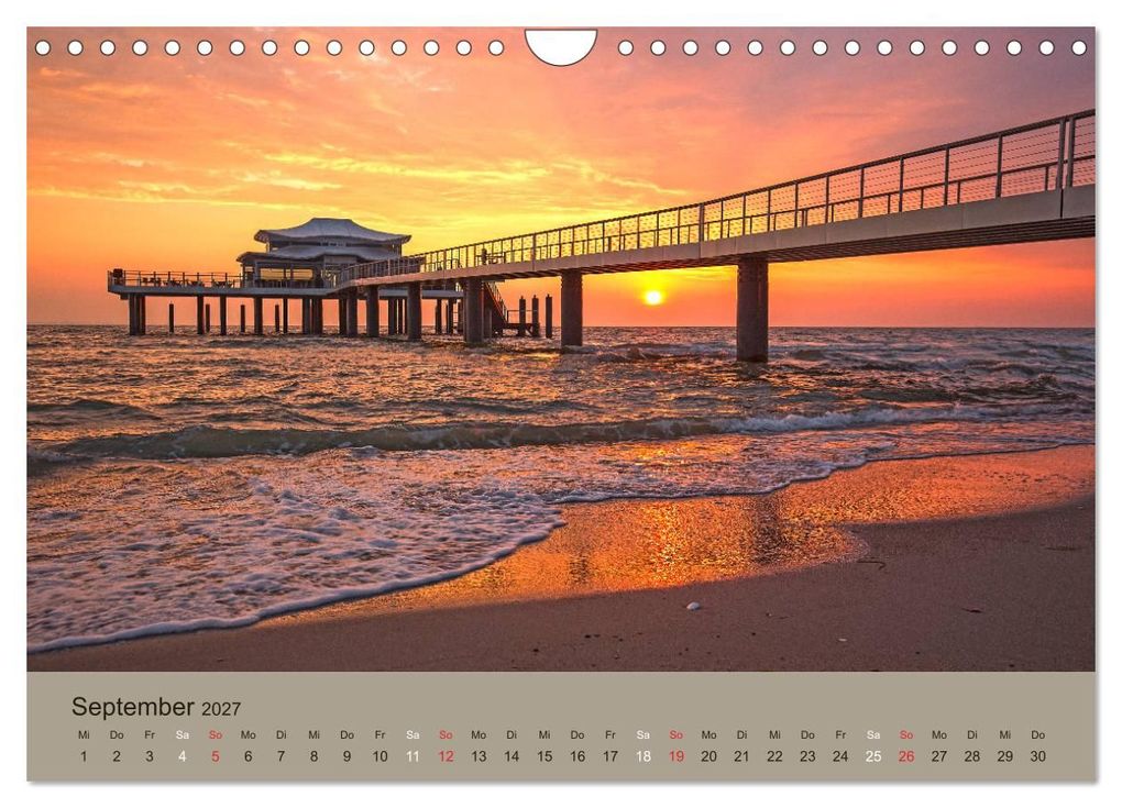 Weitere Ansicht: Lichtstimmungen im schönen Schleswig Holstein (Wandkalender 2027 DIN A4 quer), CALVENDO Monatskalender | Andrea Potratz, Calvendo