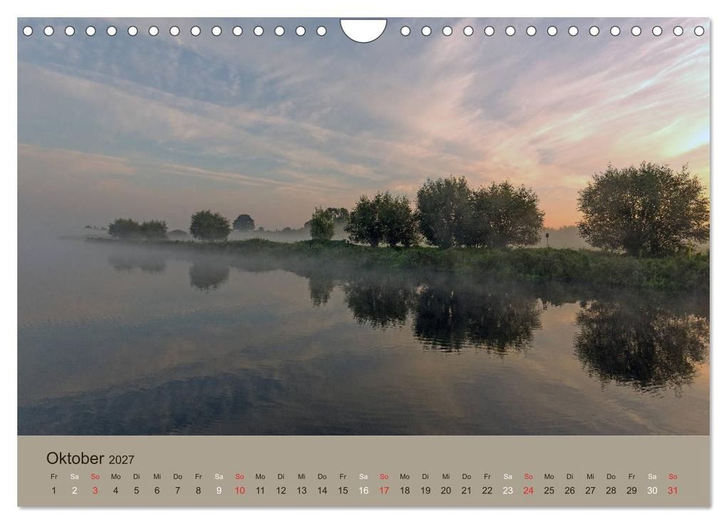 Weitere Ansicht: Lichtstimmungen im schönen Schleswig Holstein (Wandkalender 2027 DIN A4 quer), CALVENDO Monatskalender | Andrea Potratz, Calvendo
