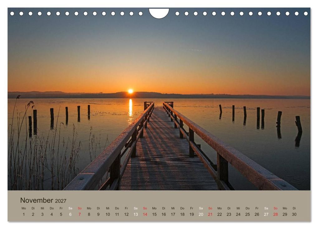 Weitere Ansicht: Lichtstimmungen im schönen Schleswig Holstein (Wandkalender 2027 DIN A4 quer), CALVENDO Monatskalender | Andrea Potratz, Calvendo