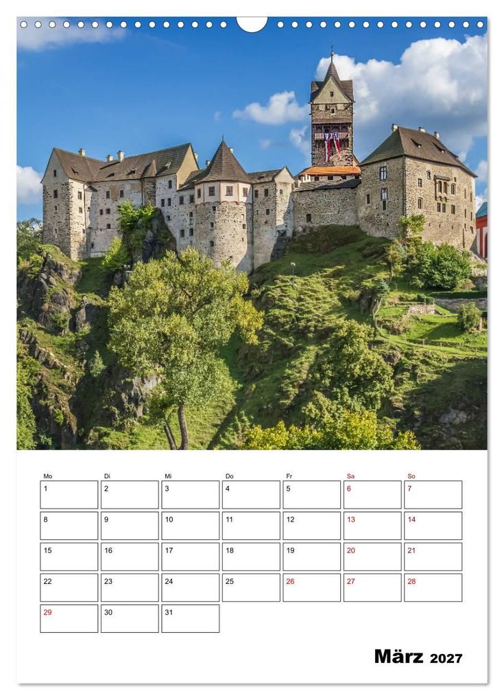 Weitere Ansicht: WESTBÖHMEN Terminplaner (Wandkalender 2027 DIN A3 hoch), CALVENDO Monatskalender | Melanie Viola, Calvendo