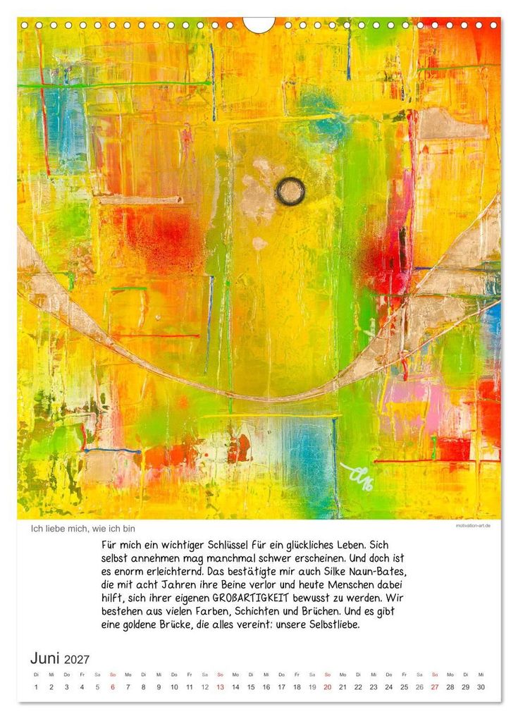 Weitere Ansicht: Motivation-Art Herzenswünsche (Wandkalender 2027 DIN A3 hoch), CALVENDO Monatskalender | Jörg Lehmann, Calvendo