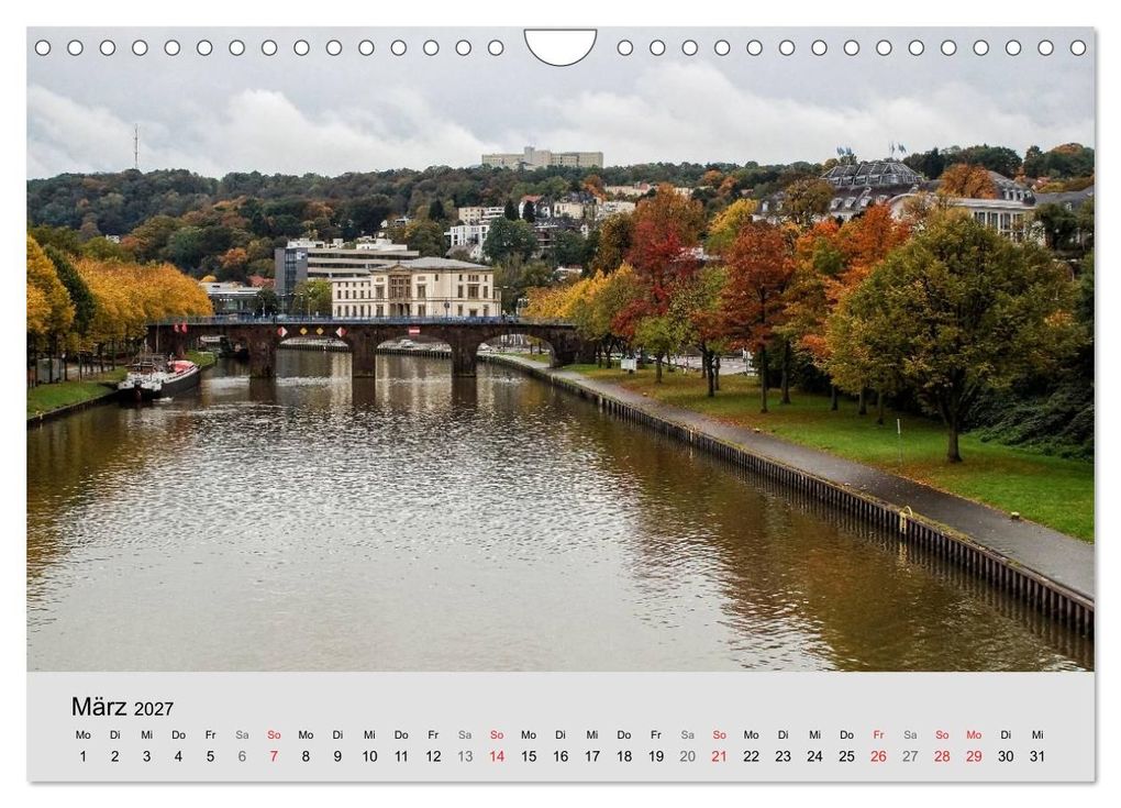 Weitere Ansicht: Saarland - unbekannte Schönheit (Wandkalender 2027 DIN A4 quer), CALVENDO Monatskalender | Thomas Becker, Calvendo