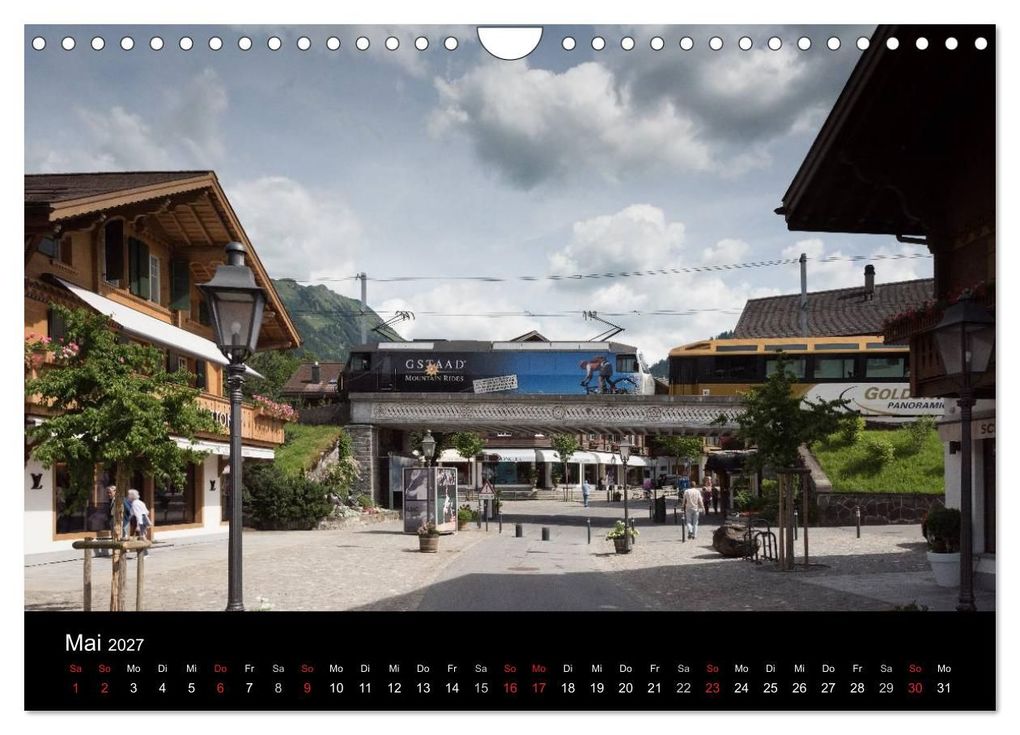 Weitere Ansicht: Schweizer Eisenbahn (Wandkalender 2027 DIN A4 quer), CALVENDO Monatskalender | Rudolf J. Strutz, Calvendo