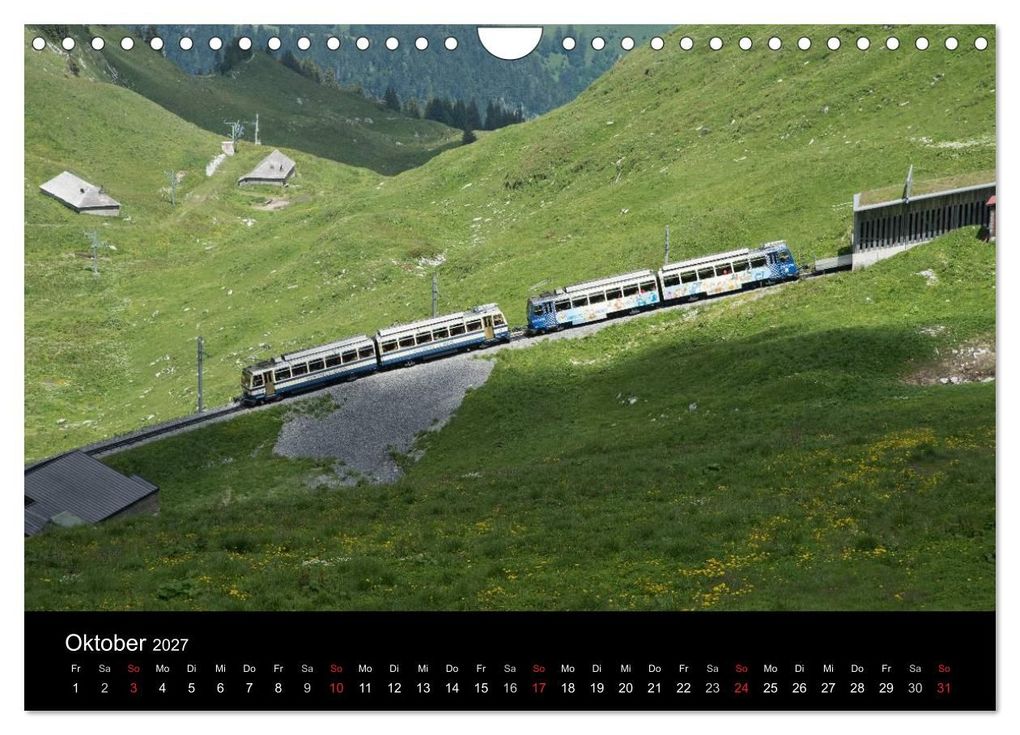 Weitere Ansicht: Schweizer Eisenbahn (Wandkalender 2027 DIN A4 quer), CALVENDO Monatskalender | Rudolf J. Strutz, Calvendo