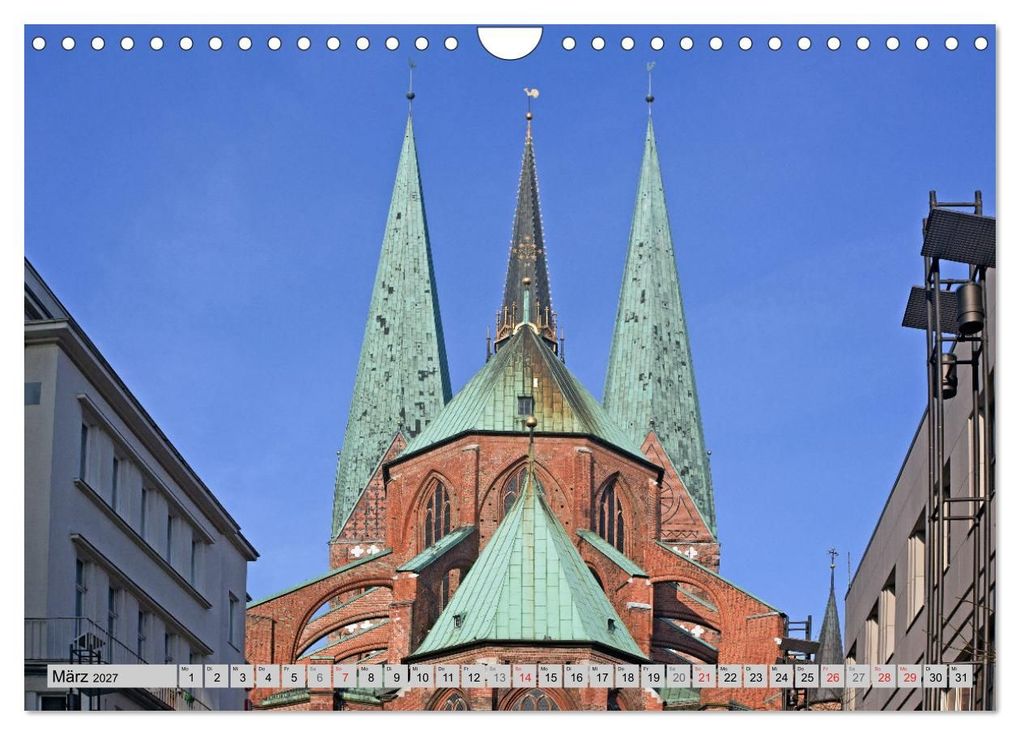Weitere Ansicht: Hansestadt Lübeck (Wandkalender 2027 DIN A4 quer), CALVENDO Monatskalender | Andrea Potratz, Calvendo
