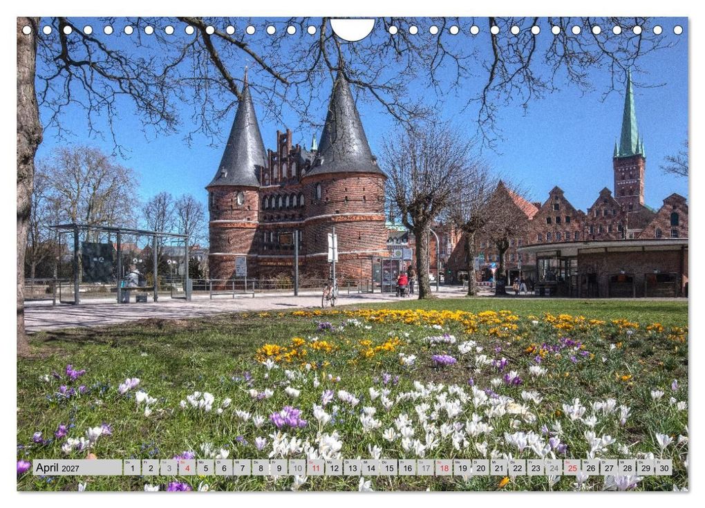 Weitere Ansicht: Hansestadt Lübeck (Wandkalender 2027 DIN A4 quer), CALVENDO Monatskalender | Andrea Potratz, Calvendo
