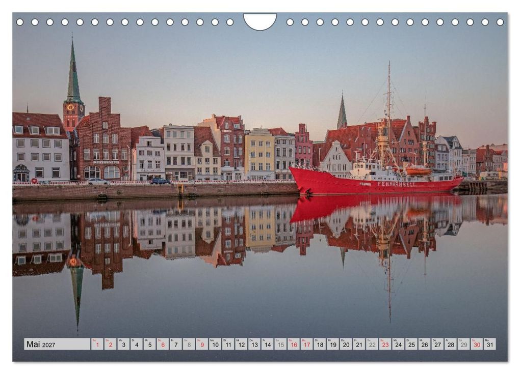 Weitere Ansicht: Hansestadt Lübeck (Wandkalender 2027 DIN A4 quer), CALVENDO Monatskalender | Andrea Potratz, Calvendo
