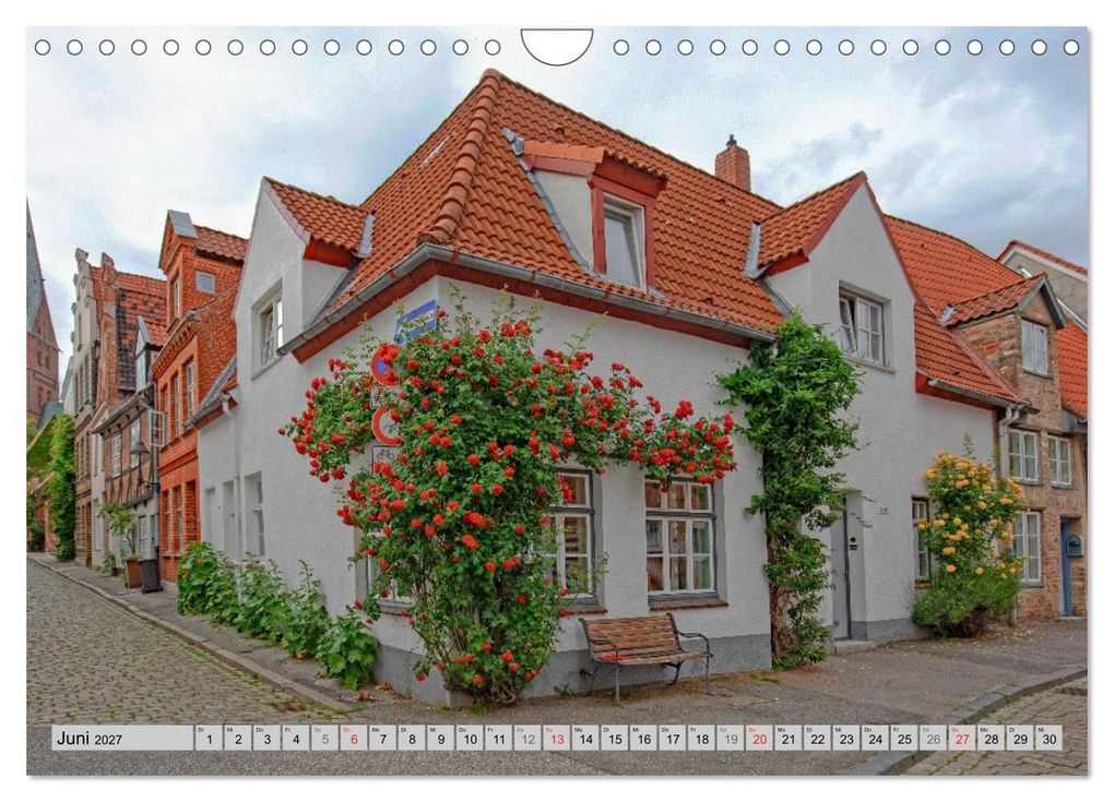 Weitere Ansicht: Hansestadt Lübeck (Wandkalender 2027 DIN A4 quer), CALVENDO Monatskalender | Andrea Potratz, Calvendo