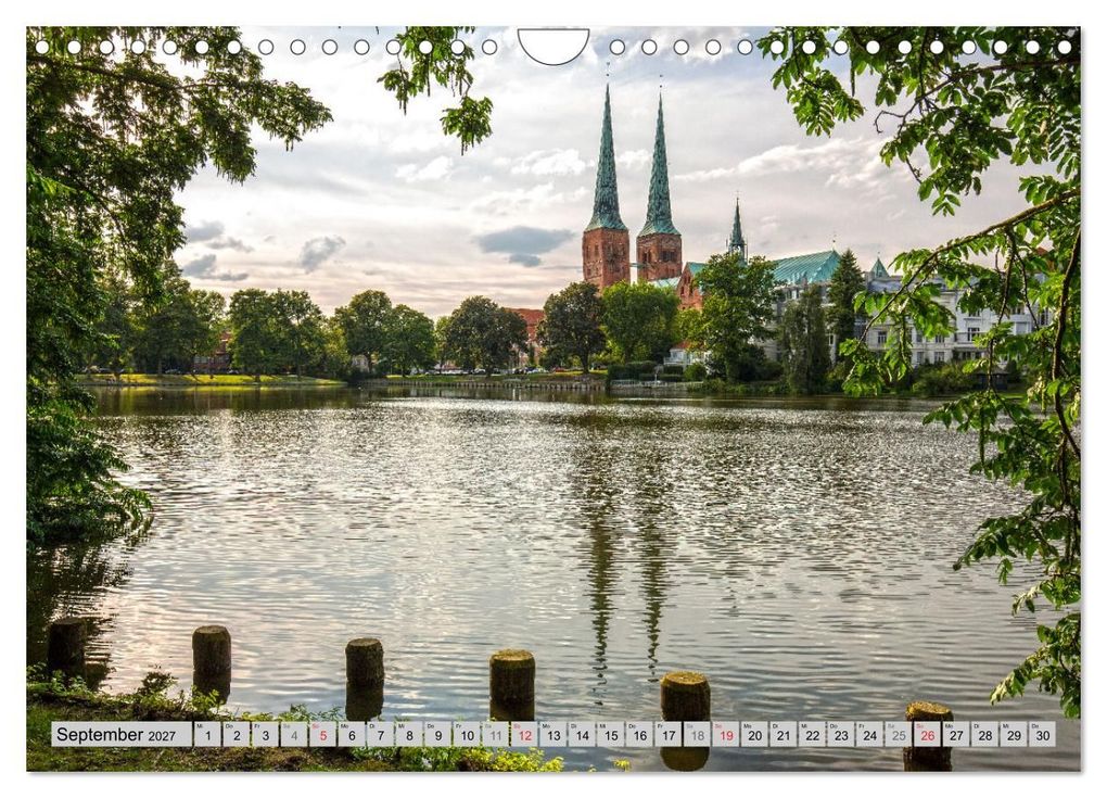 Weitere Ansicht: Hansestadt Lübeck (Wandkalender 2027 DIN A4 quer), CALVENDO Monatskalender | Andrea Potratz, Calvendo