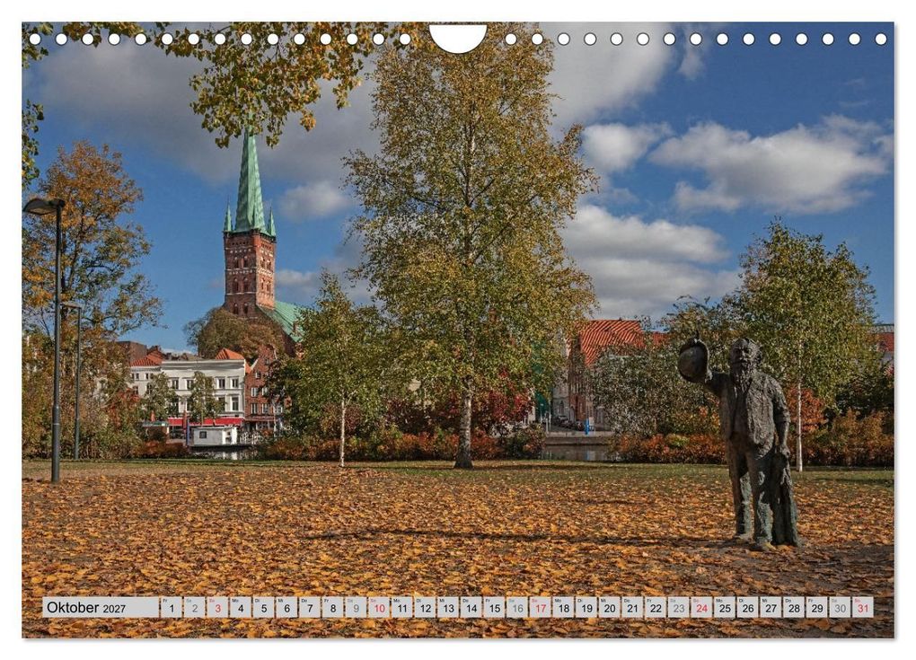 Weitere Ansicht: Hansestadt Lübeck (Wandkalender 2027 DIN A4 quer), CALVENDO Monatskalender | Andrea Potratz, Calvendo