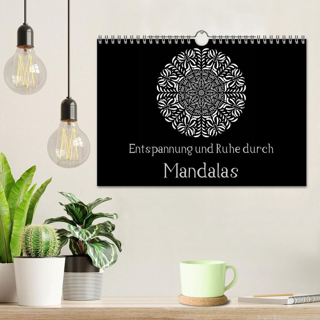 Weitere Ansicht: Entspannung und Ruhe durch Mandalas (Wandkalender 2027 DIN A4 quer), CALVENDO Monatskalender | Heike Langenkamp, Calvendo