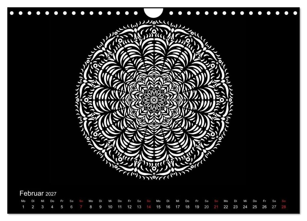 Weitere Ansicht: Entspannung und Ruhe durch Mandalas (Wandkalender 2027 DIN A4 quer), CALVENDO Monatskalender | Heike Langenkamp, Calvendo