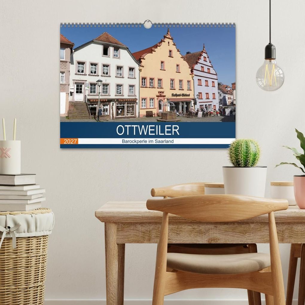 Weitere Ansicht: Ottweiler - Barockperle im Saarland (Wandkalender 2027 DIN A3 quer), CALVENDO Monatskalender | Thomas Bartruff, Calvendo