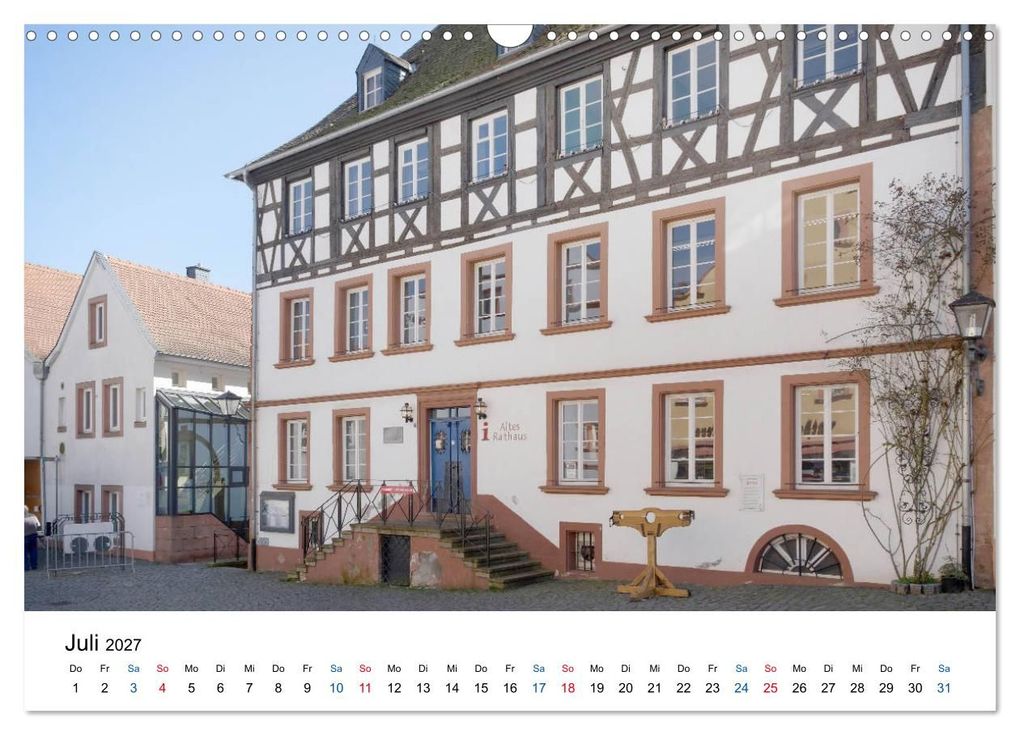 Weitere Ansicht: Ottweiler - Barockperle im Saarland (Wandkalender 2027 DIN A3 quer), CALVENDO Monatskalender | Thomas Bartruff, Calvendo