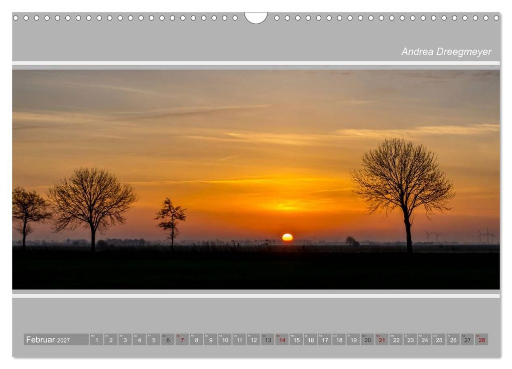 Weitere Ansicht: Greetsiel-Panorama (Wandkalender 2027 DIN A3 quer), CALVENDO Monatskalender | Andrea Dreegmeyer, Calvendo