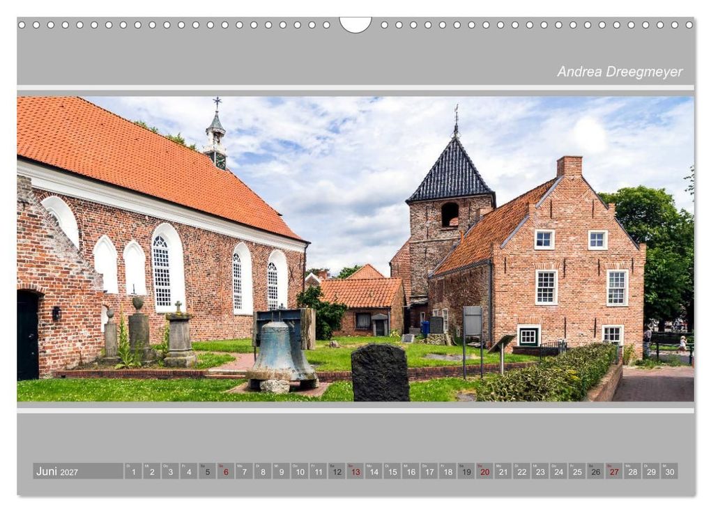 Weitere Ansicht: Greetsiel-Panorama (Wandkalender 2027 DIN A3 quer), CALVENDO Monatskalender | Andrea Dreegmeyer, Calvendo