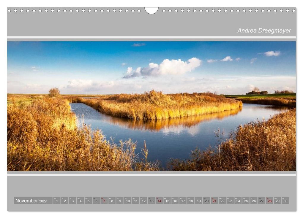 Weitere Ansicht: Greetsiel-Panorama (Wandkalender 2027 DIN A3 quer), CALVENDO Monatskalender | Andrea Dreegmeyer, Calvendo