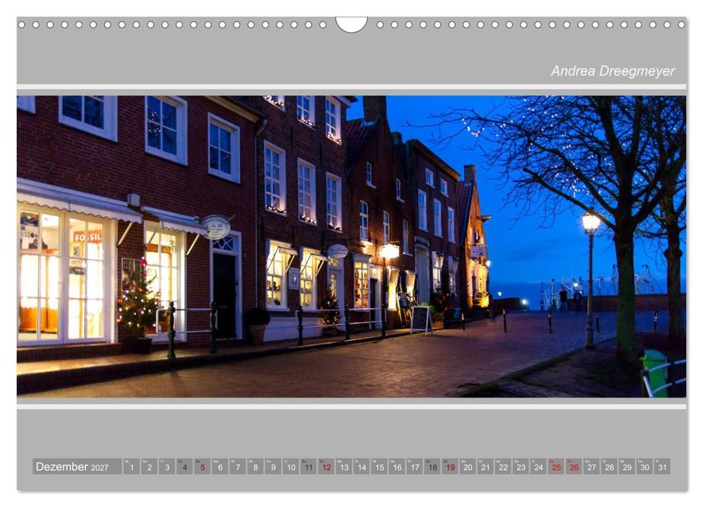 Weitere Ansicht: Greetsiel-Panorama (Wandkalender 2027 DIN A3 quer), CALVENDO Monatskalender | Andrea Dreegmeyer, Calvendo