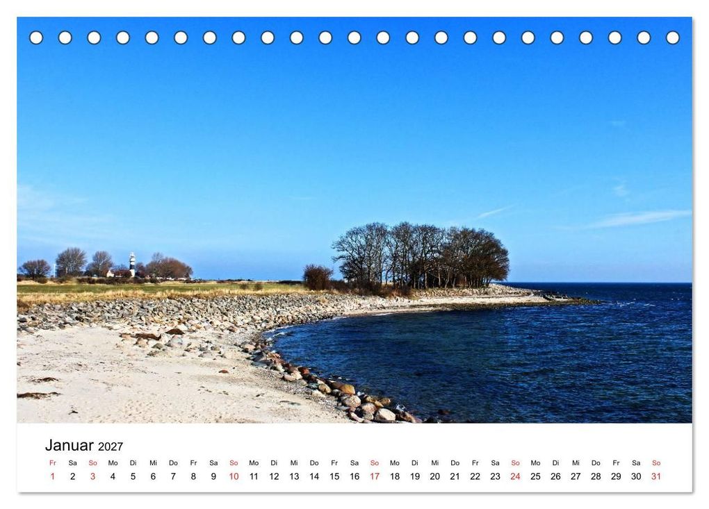 Weitere Ansicht: Strande und Bülk 2027 (Tischkalender 2027 DIN A5 quer), CALVENDO Monatskalender | Ralf Thomsen, Calvendo