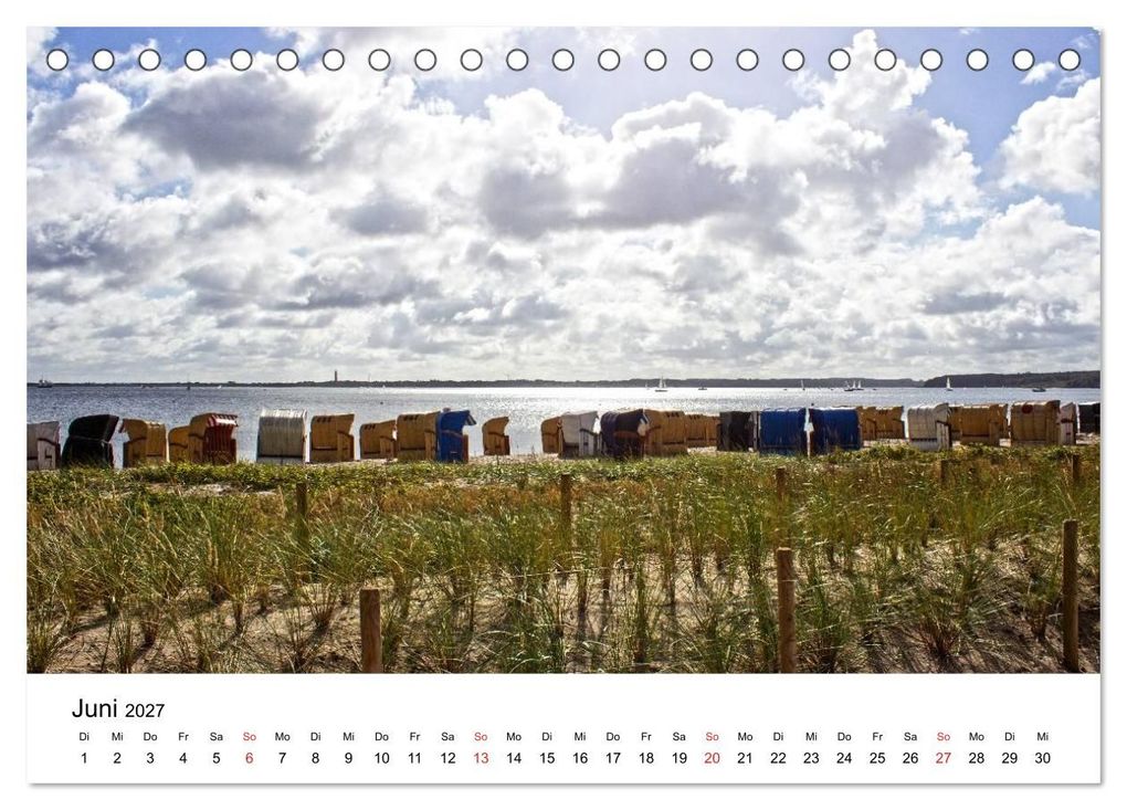 Weitere Ansicht: Strande und Bülk 2027 (Tischkalender 2027 DIN A5 quer), CALVENDO Monatskalender | Ralf Thomsen, Calvendo