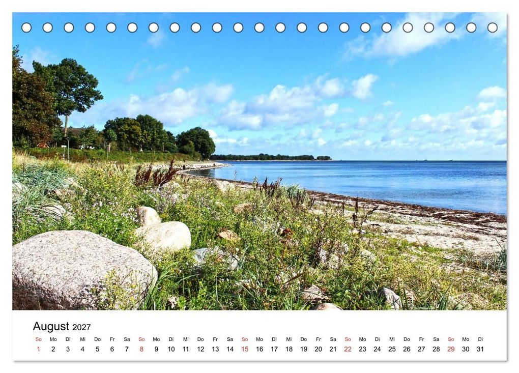 Weitere Ansicht: Strande und Bülk 2027 (Tischkalender 2027 DIN A5 quer), CALVENDO Monatskalender | Ralf Thomsen, Calvendo
