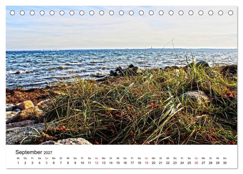 Weitere Ansicht: Strande und Bülk 2027 (Tischkalender 2027 DIN A5 quer), CALVENDO Monatskalender | Ralf Thomsen, Calvendo
