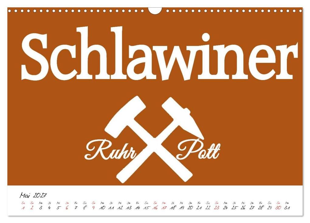 Weitere Ansicht: Ruhrpott Vokabeln (Wandkalender 2027 DIN A3 quer), CALVENDO Monatskalender | Christine Daus, Calvendo