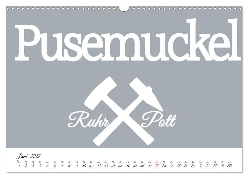 Weitere Ansicht: Ruhrpott Vokabeln (Wandkalender 2027 DIN A3 quer), CALVENDO Monatskalender | Christine Daus, Calvendo